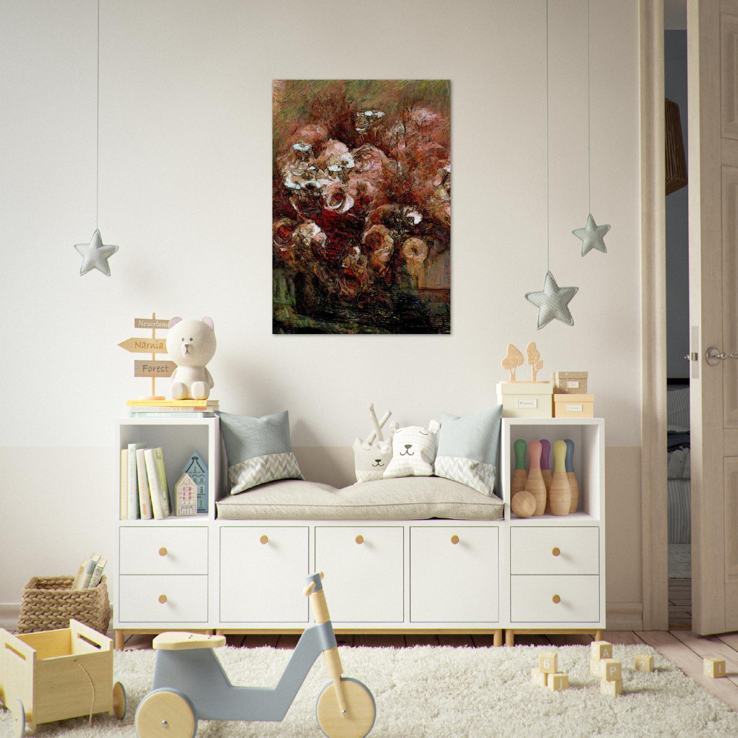 Flowers study 29, Foam Portrait