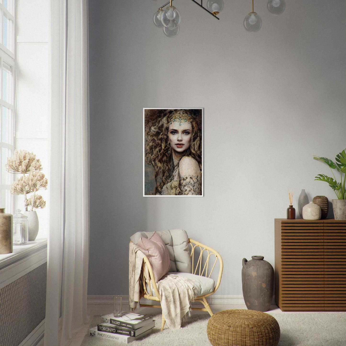 Tatiana, Museum-Quality Matte Paper Wooden Framed Poster