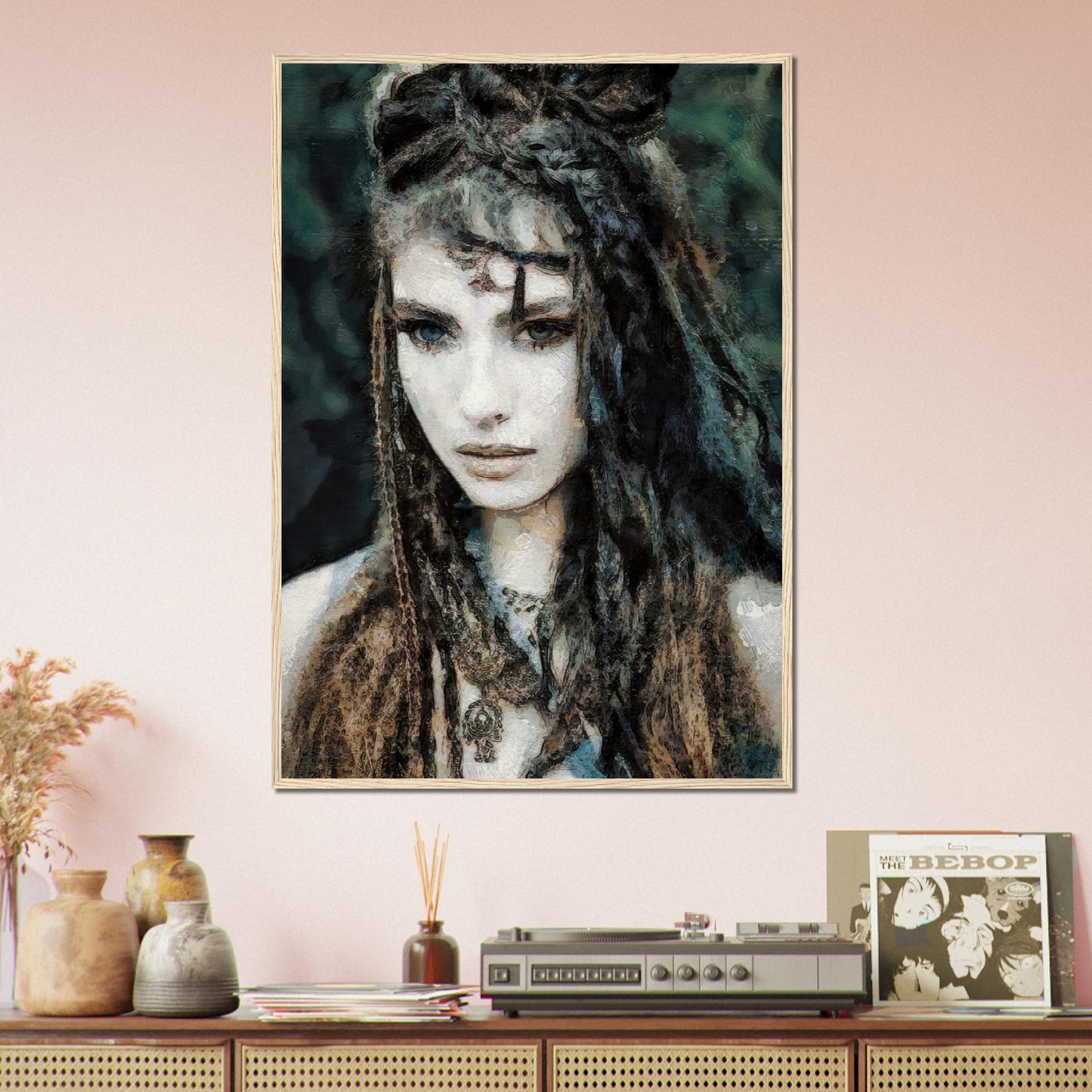 Miranda, Museum-Quality Matte Paper Wooden Framed Poster