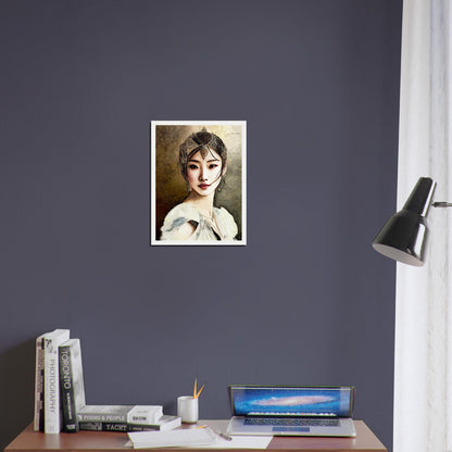 Yuan, Museum-Quality Matte Paper Wooden Framed Poster