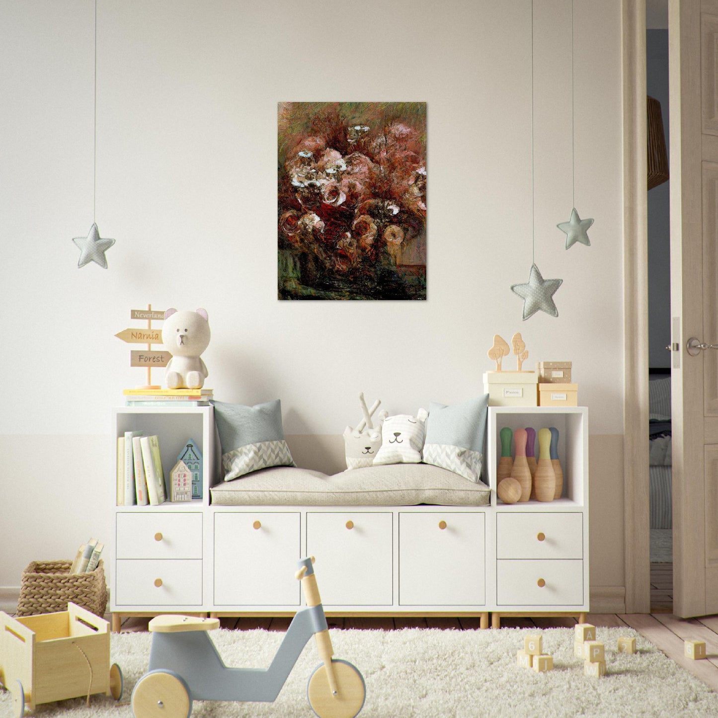 Flowers study 29, Foam Portrait