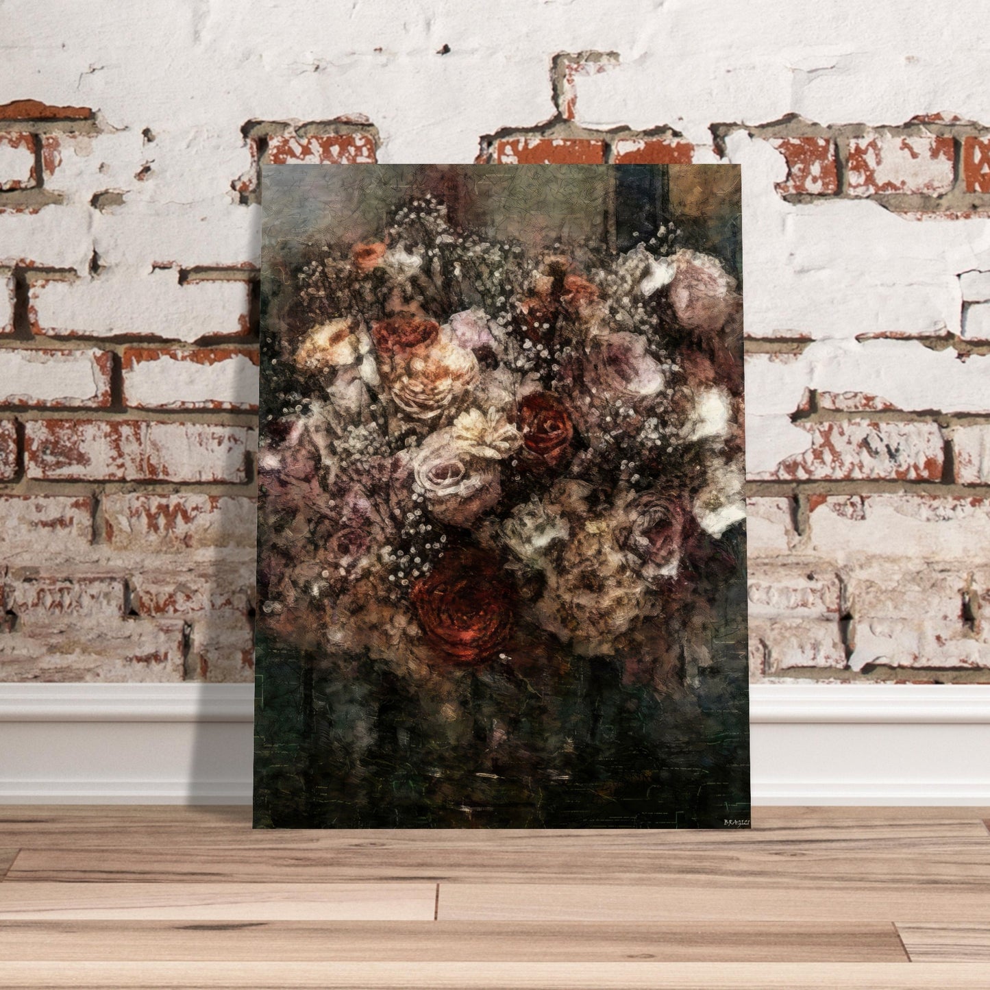 Flowers study 26, Wood Prints