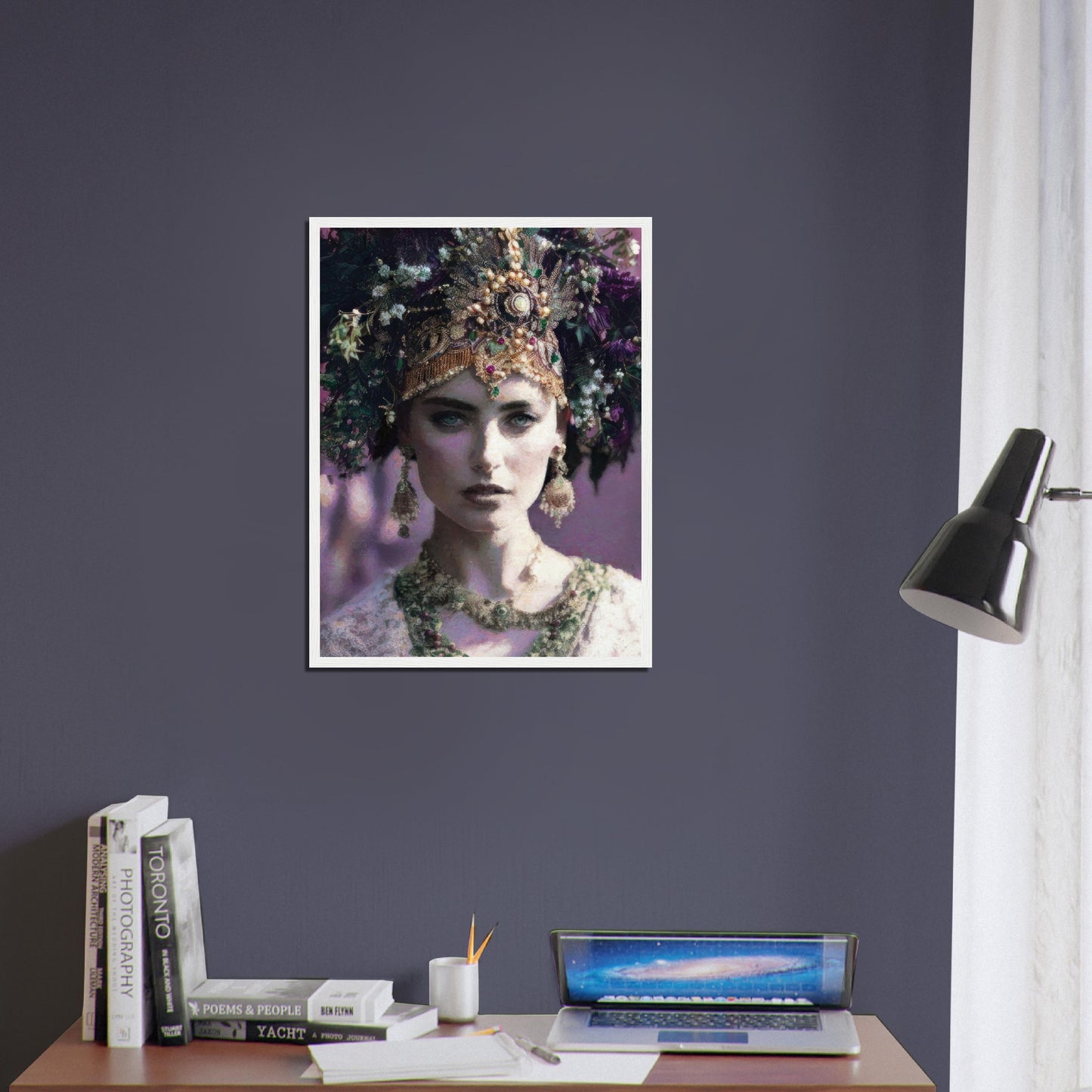 Lea, Museum-Quality Matte Paper Wooden Framed Poster
