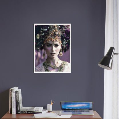 Lea, Museum-Quality Matte Paper Wooden Framed Poster