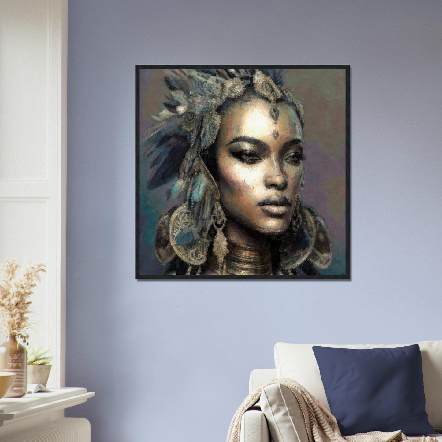 Assa, Museum-Quality Matte Paper Wooden Framed Poster