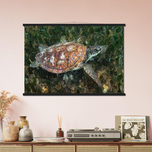 Turtle, Museum-Quality Matte Paper Poster with Hanger