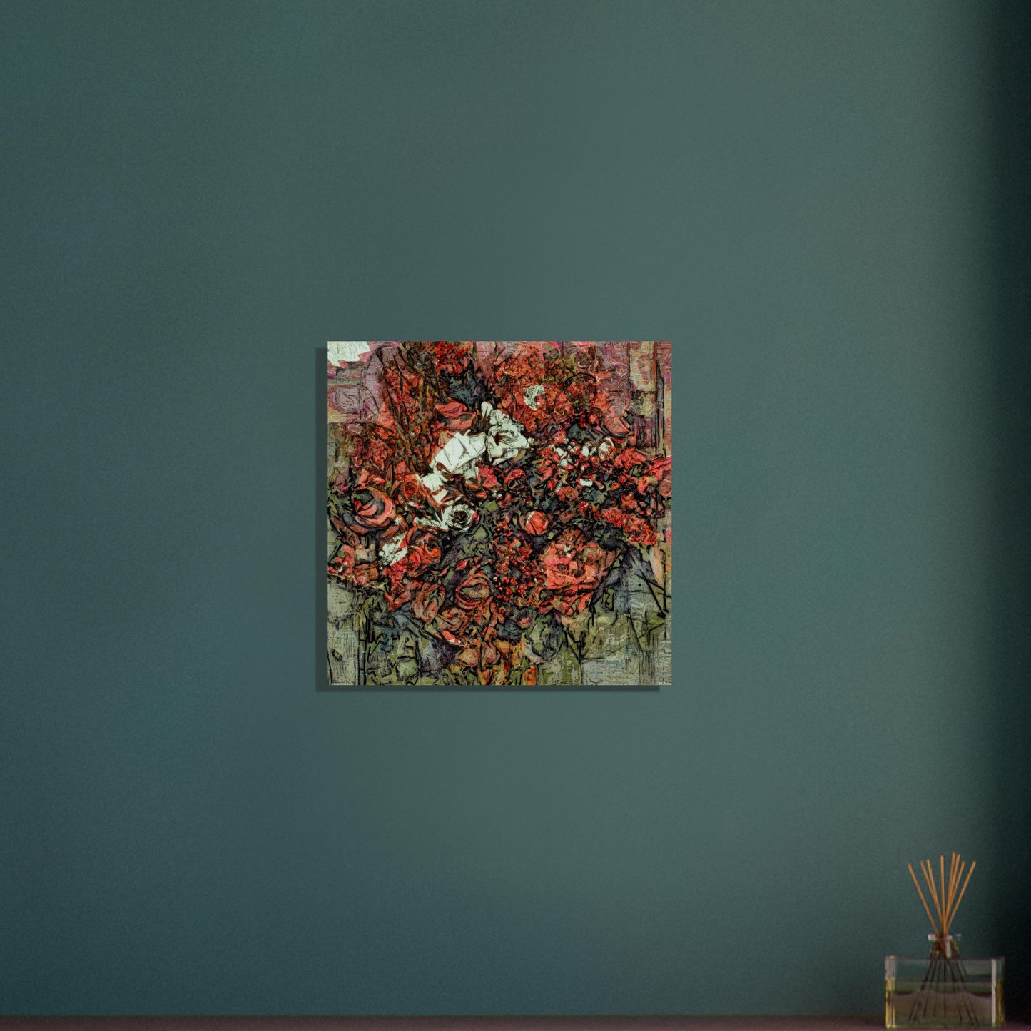 Flowers study 12, Wood Prints