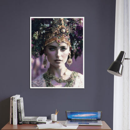 Lea, Museum-Quality Matte Paper Wooden Framed Poster
