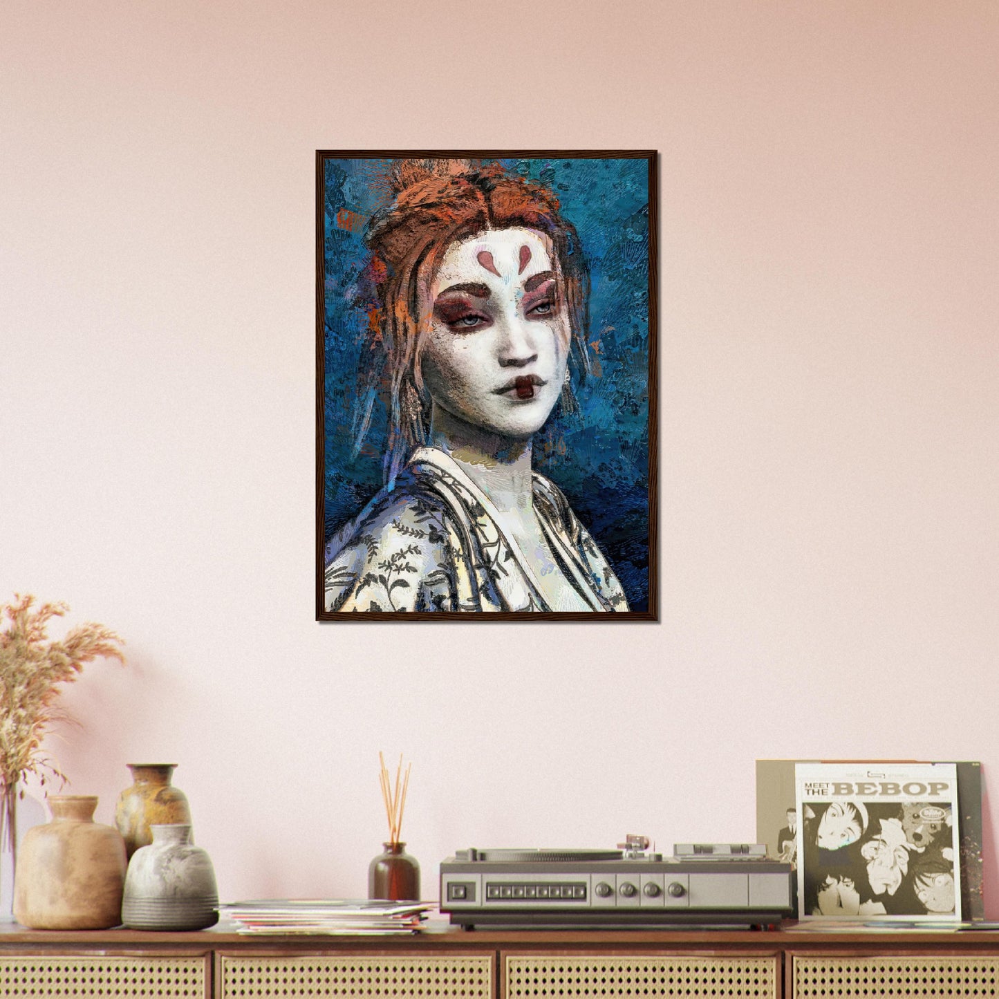 Mia, Museum-Quality Matte Paper Wooden Framed Poster