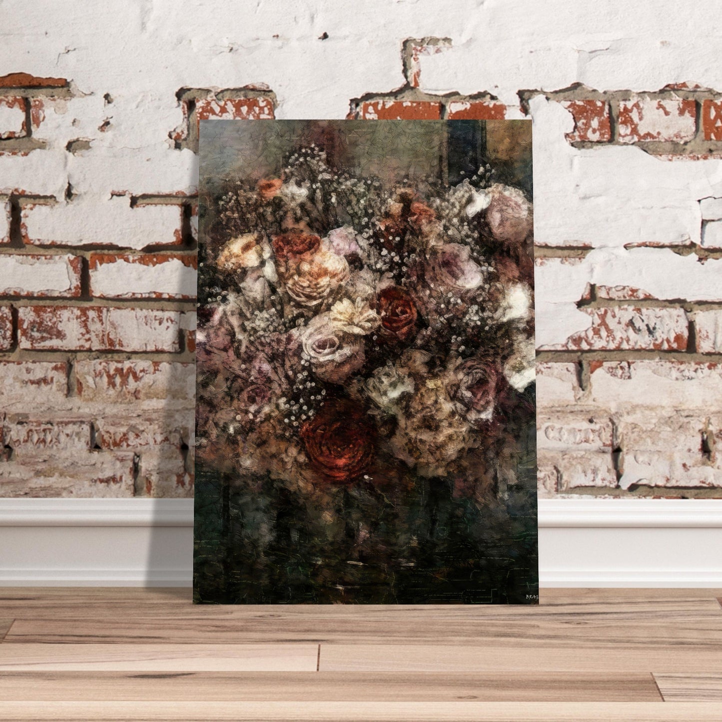 Flowers study 26, Wood Prints