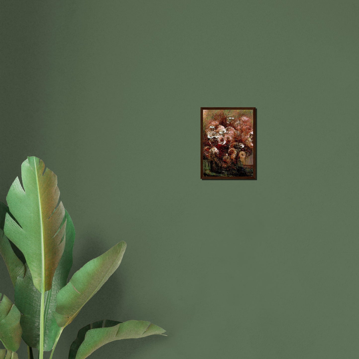 Flowers study 29, Museum-Quality Matte Paper Wooden Framed Poster