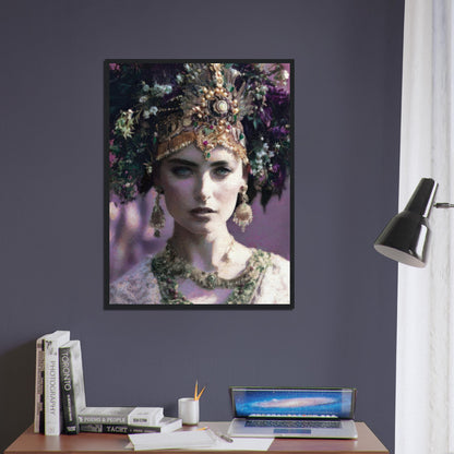 Lea, Museum-Quality Matte Paper Wooden Framed Poster