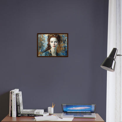 Ava, Museum-Quality Matte Paper Wooden Framed Poster