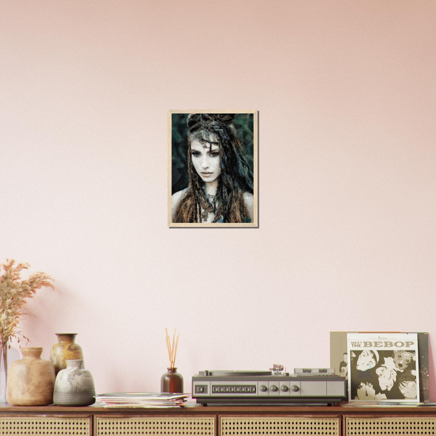 Miranda, Museum-Quality Matte Paper Wooden Framed Poster