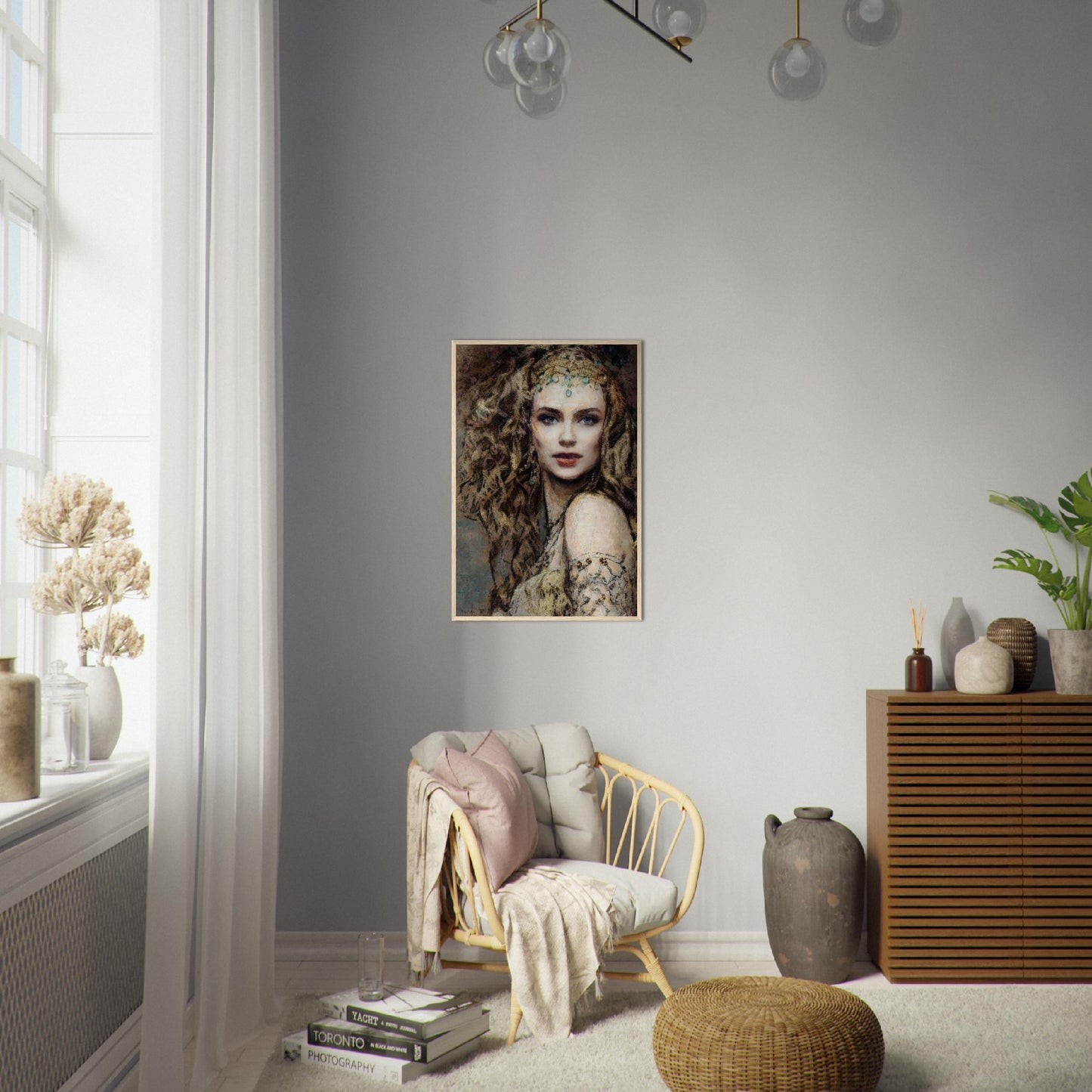 Tatiana, Museum-Quality Matte Paper Wooden Framed Poster