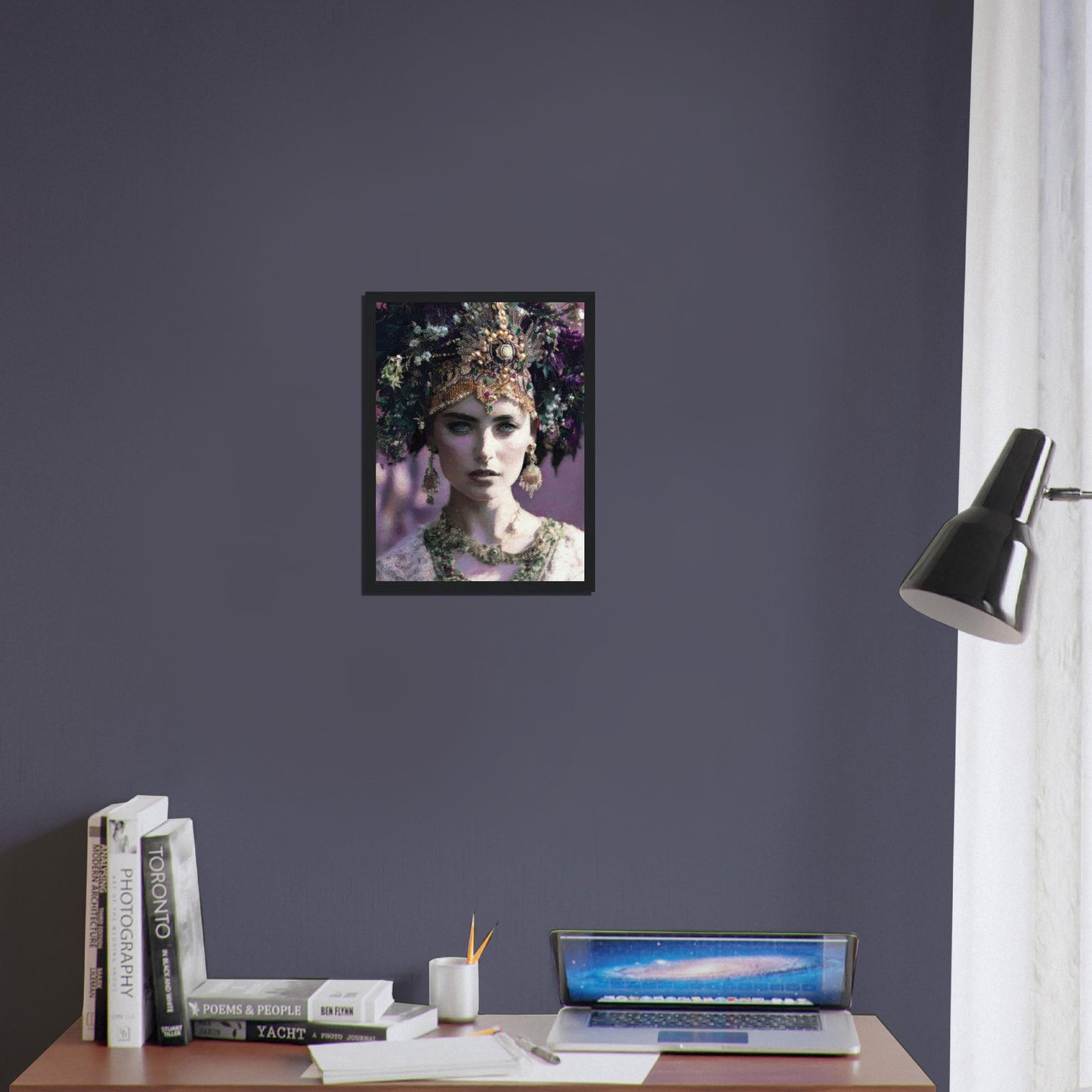 Lea, Museum-Quality Matte Paper Wooden Framed Poster