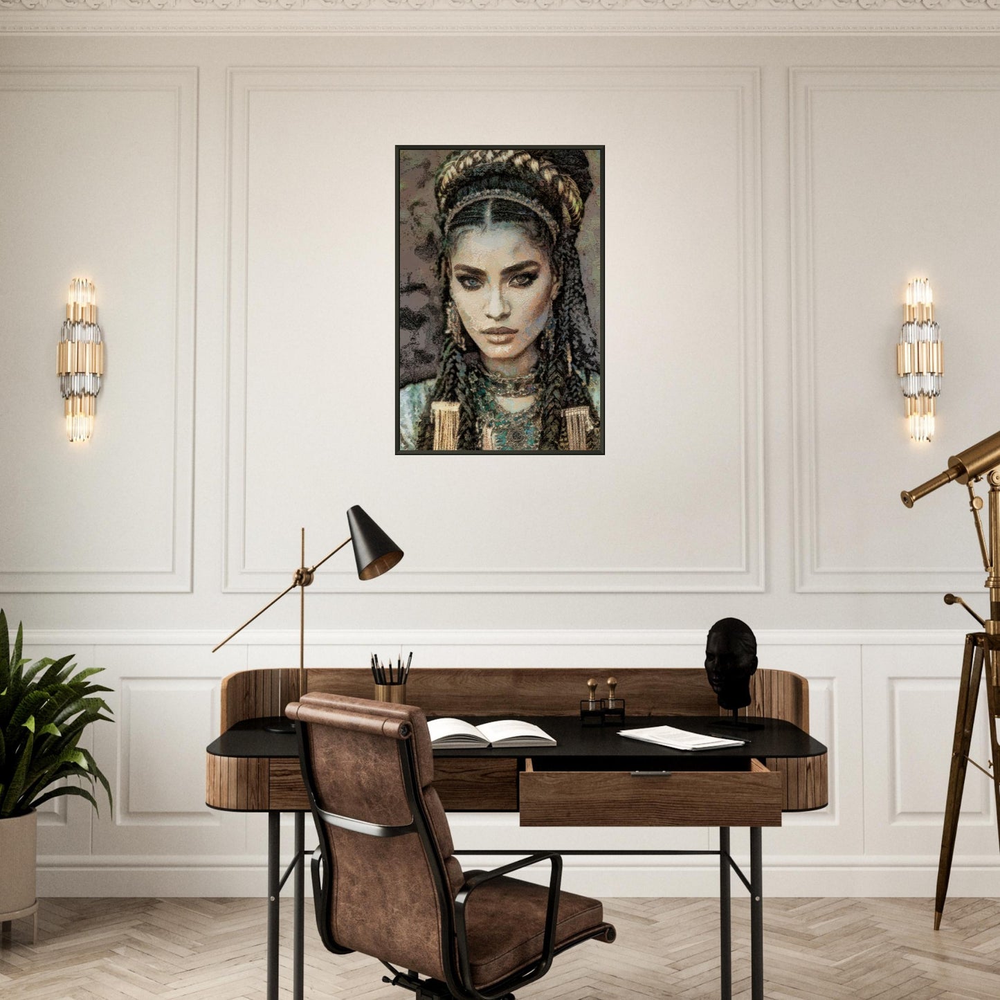 Nora, Museum-Quality Matte Paper Metal Framed Poster