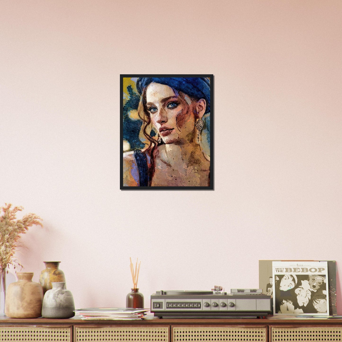 Kylie, Museum-Quality Matte Paper Wooden Framed Poster