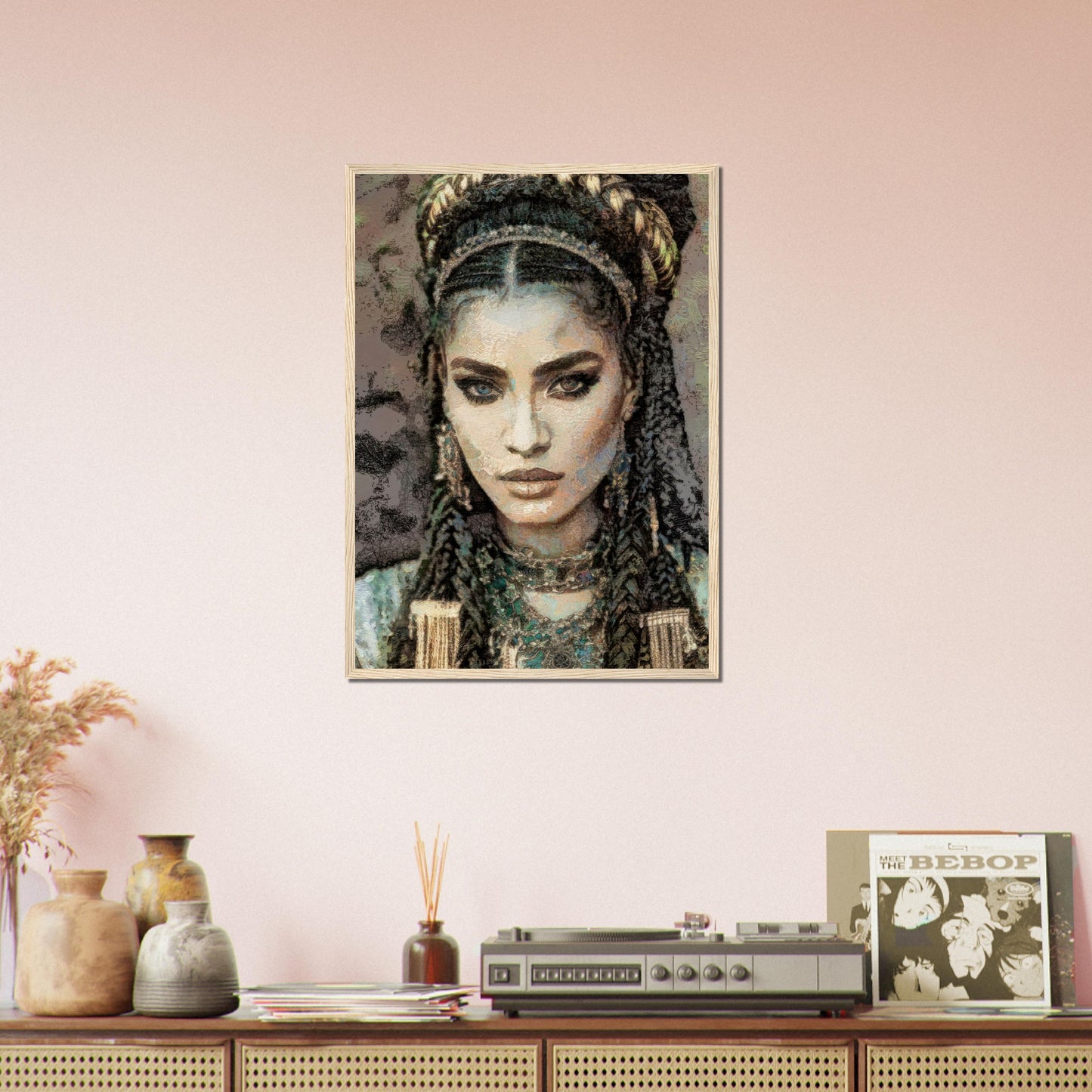 Nora, Museum-Quality Matte Paper Wooden Framed Poster