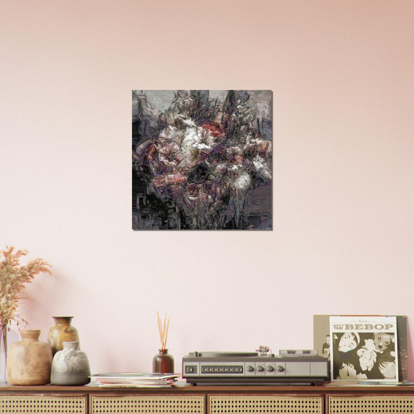 Flowers study 16, Foam Square