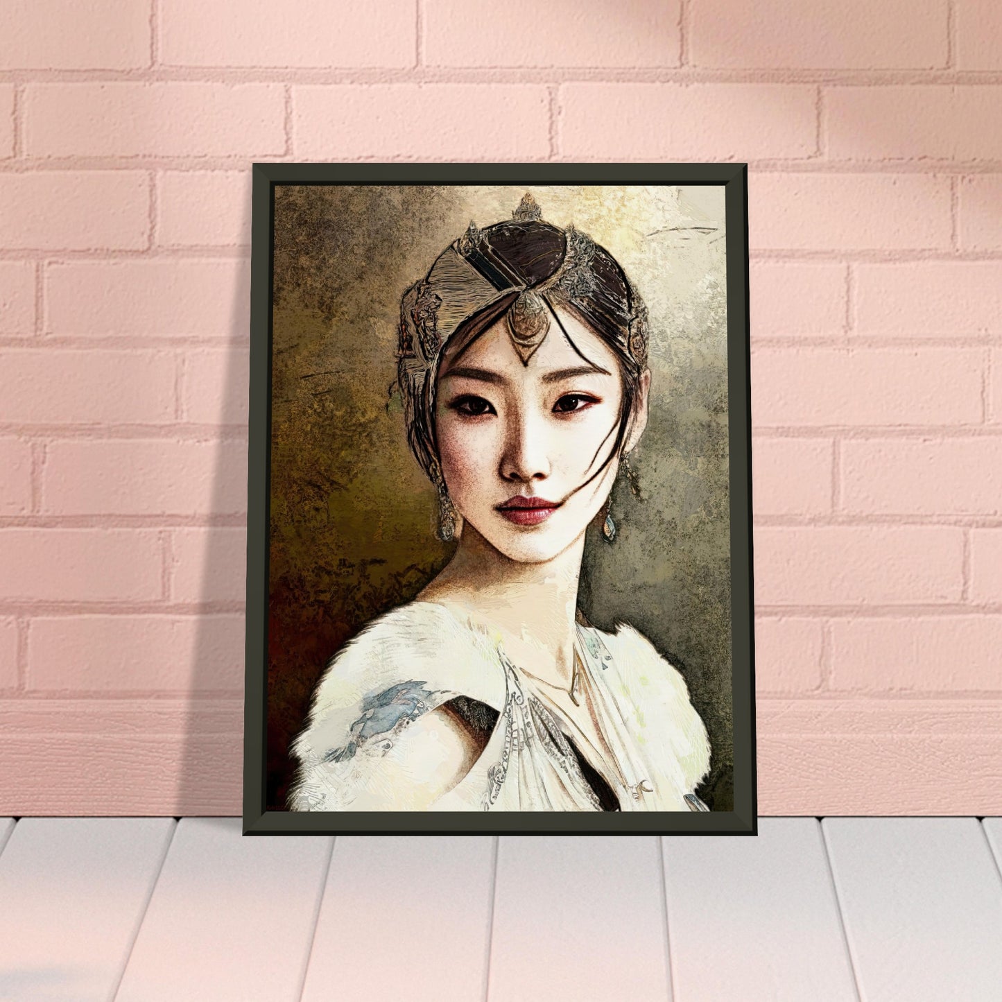 Yuan, Museum-Quality Matte Paper Metal Framed Poster