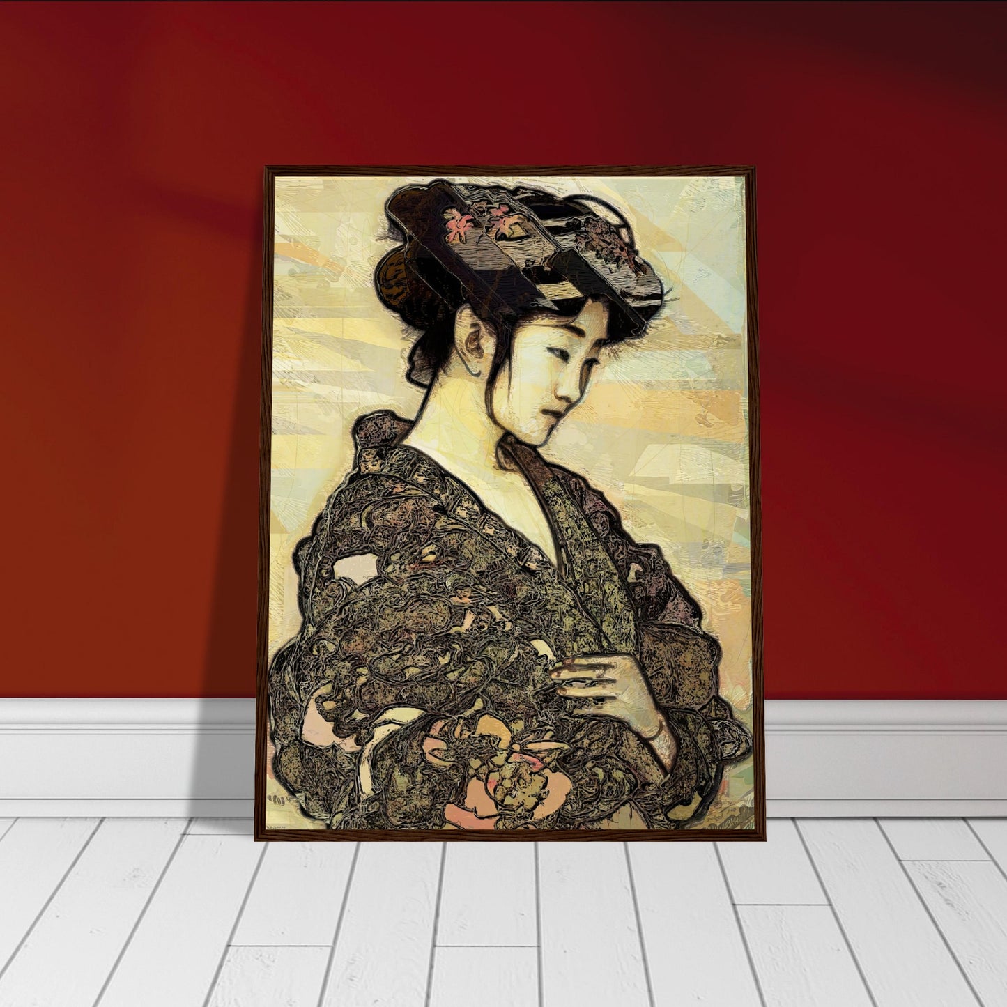 Kazami, Museum-Quality Matte Paper Wooden Framed Poster