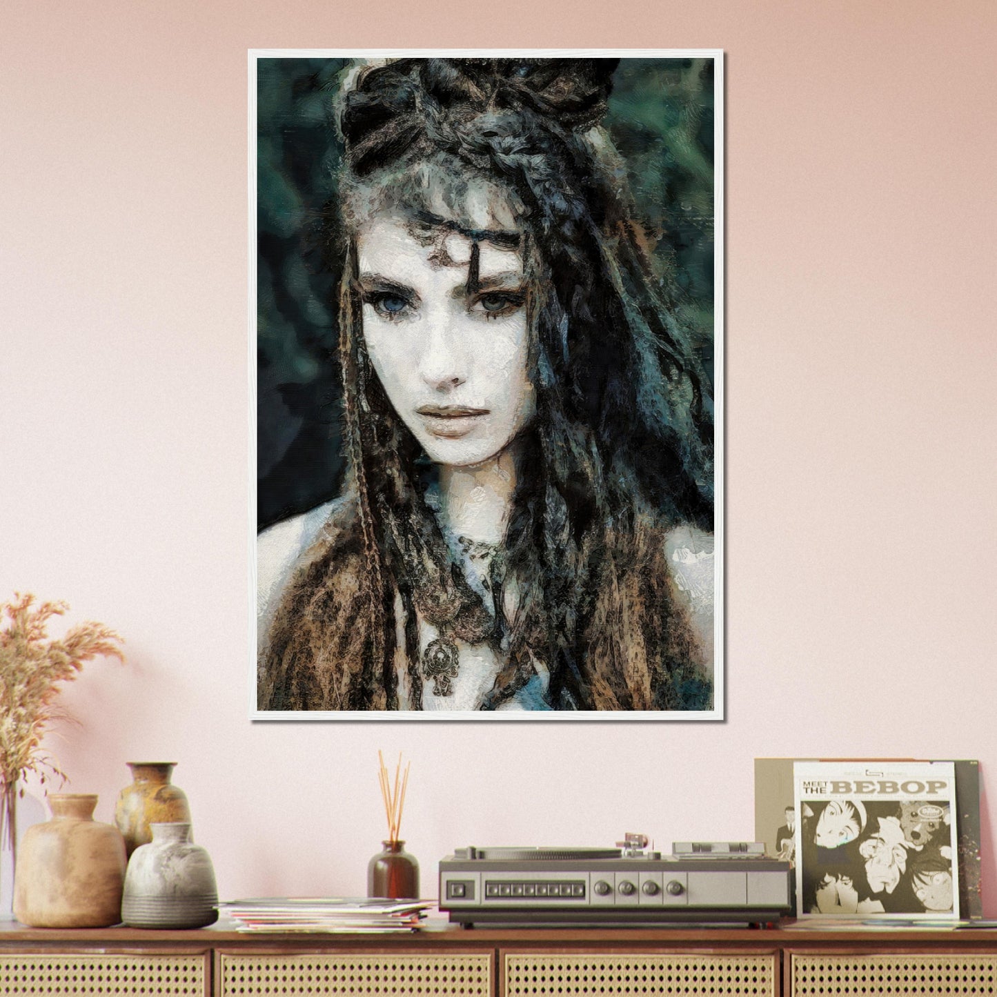 Miranda, Museum-Quality Matte Paper Wooden Framed Poster