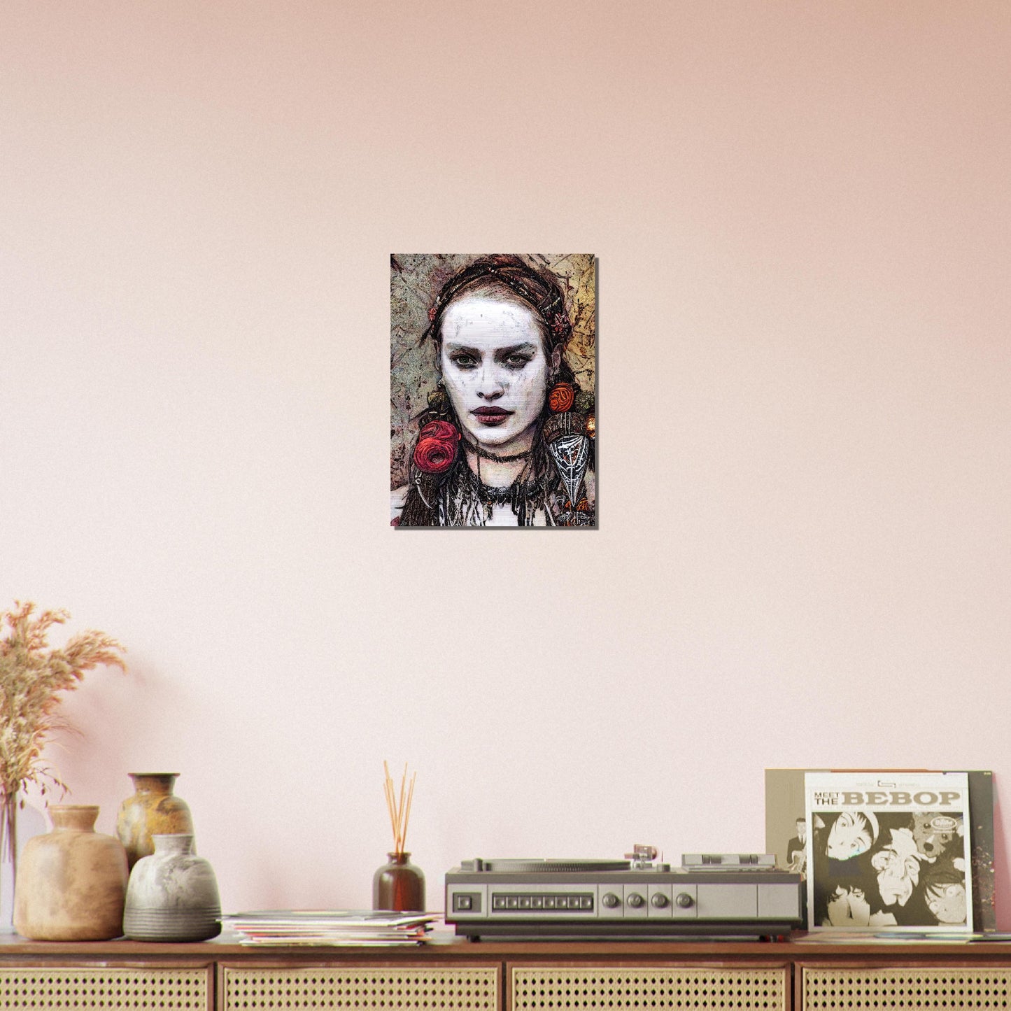 Freja, Brushed Aluminum Print