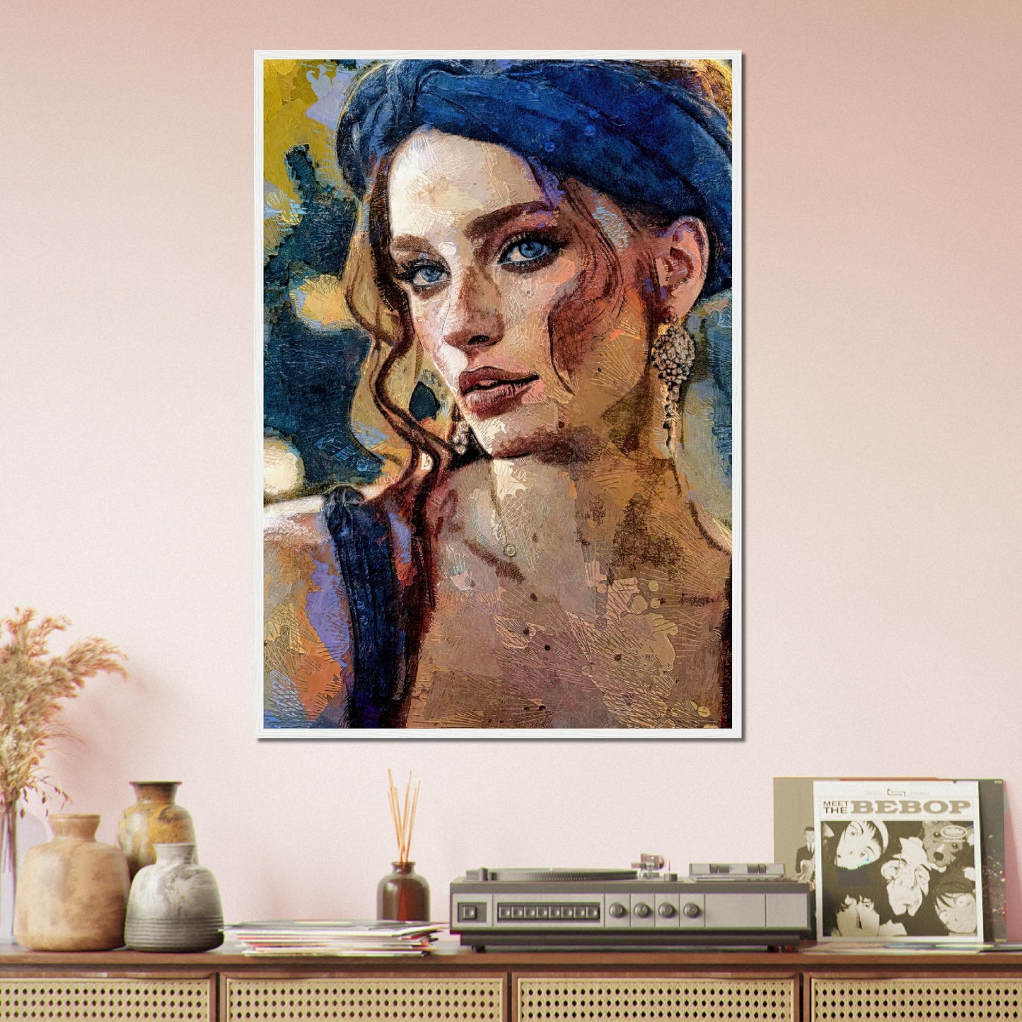 Kylie, Museum-Quality Matte Paper Wooden Framed Poster