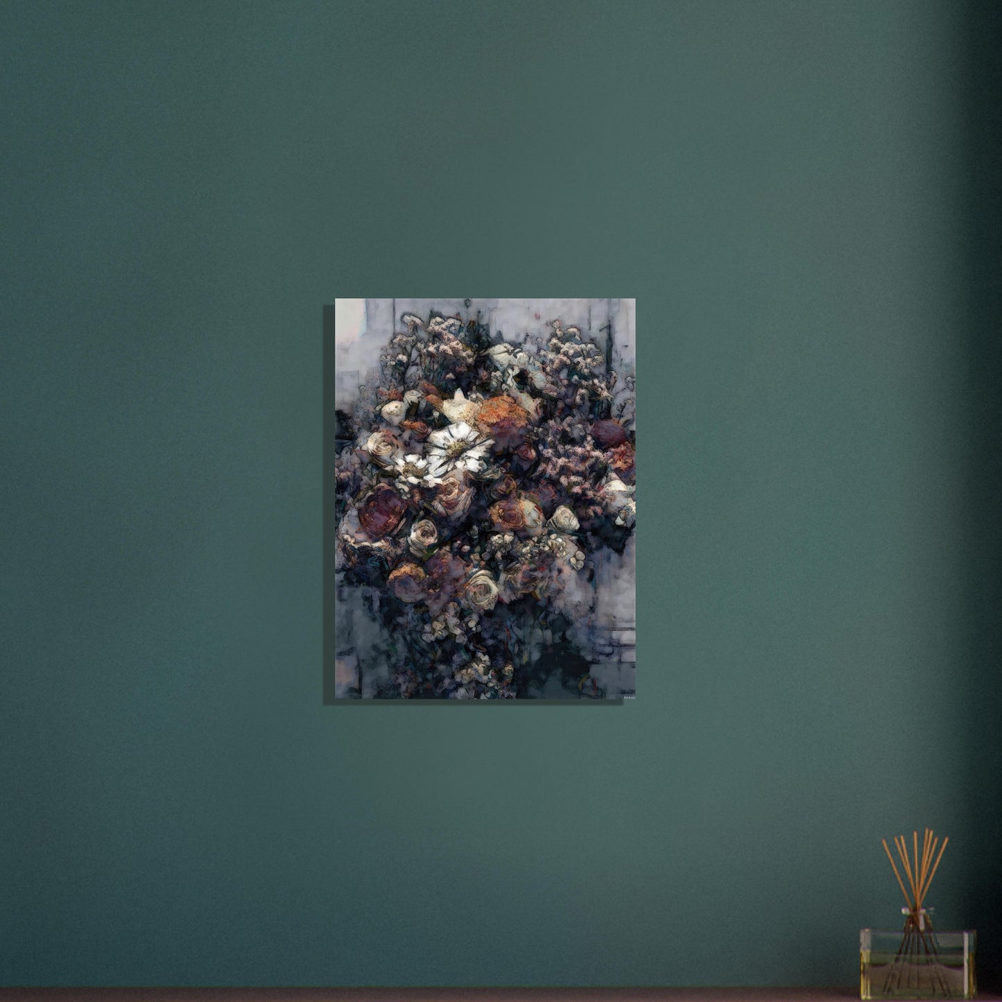 Flowers study 21, Foam Portrait