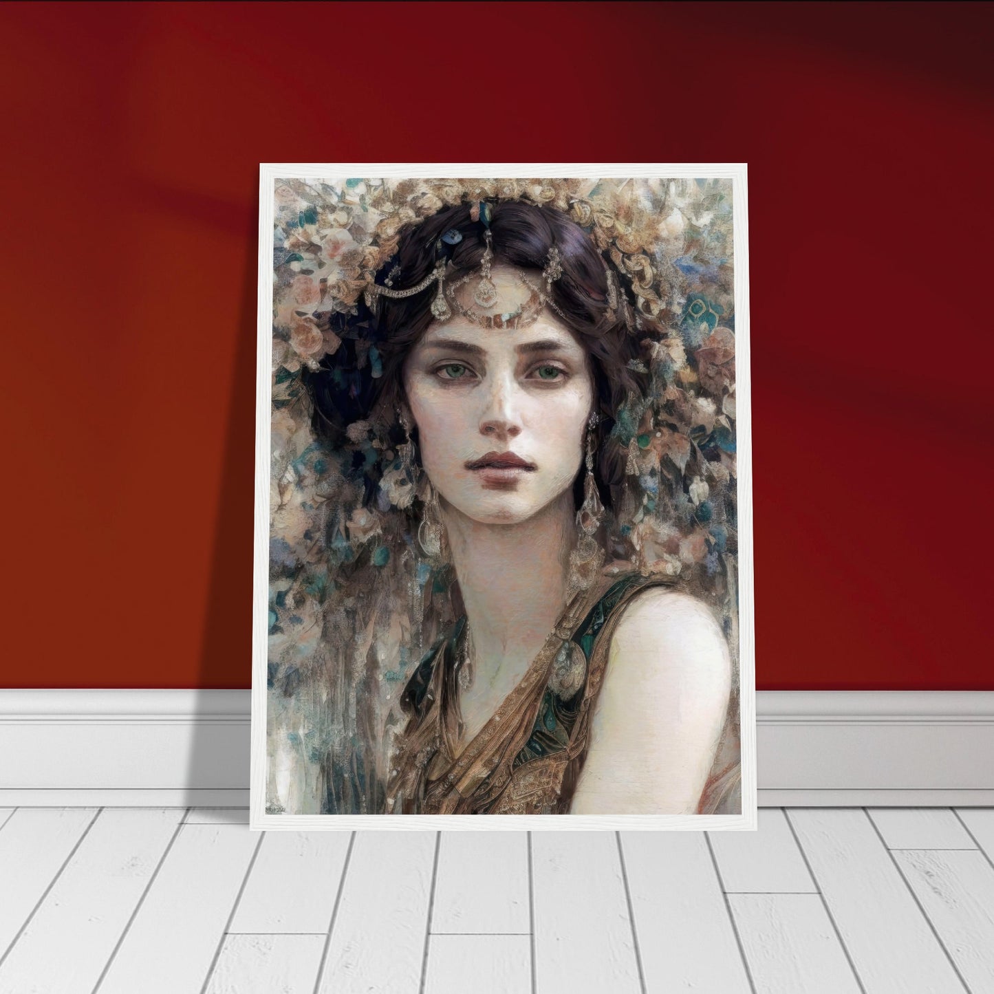 Anais, Museum-Quality Matte Paper Wooden Framed Poster