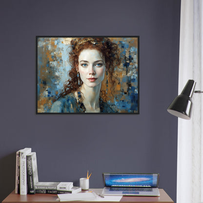 Ava, Museum-Quality Matte Paper Wooden Framed Poster