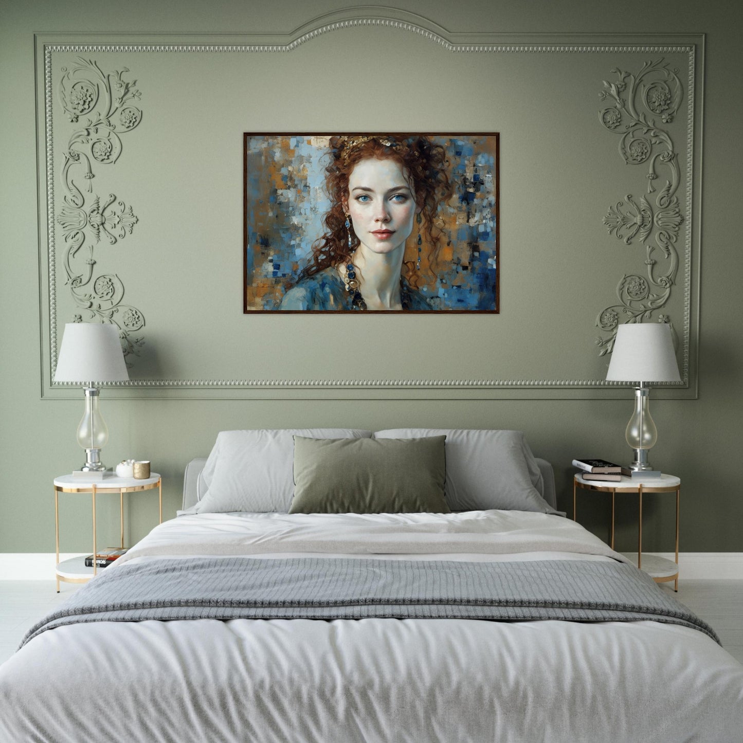 Ava, Museum-Quality Matte Paper Wooden Framed Poster