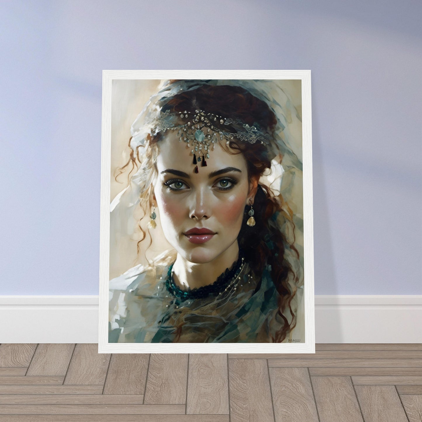 Linda, Museum-Quality Matte Paper Wooden Framed Poster