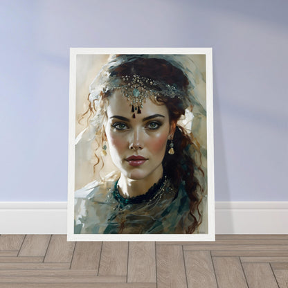 Linda, Museum-Quality Matte Paper Wooden Framed Poster