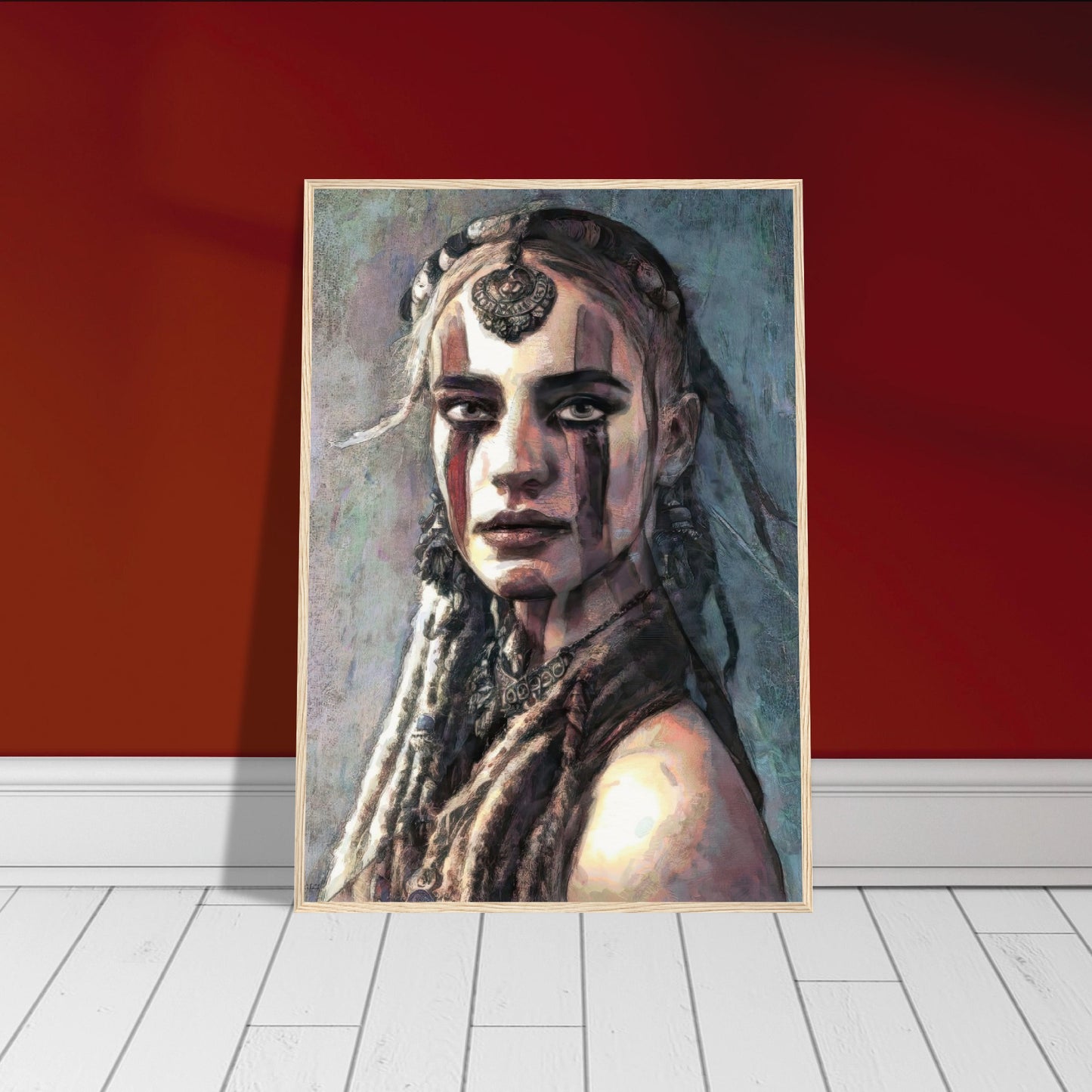 Hedda, Museum-Quality Matte Paper Wooden Framed Poster