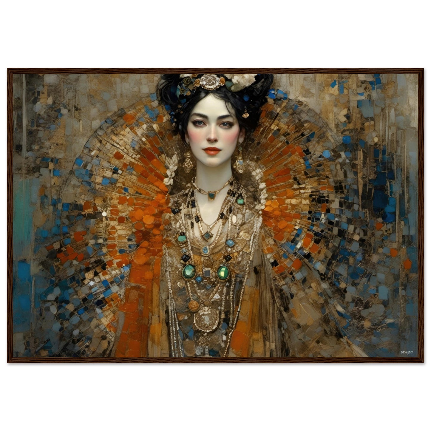 Eleanor, Museum-Quality Matte Paper Wooden Framed Poster