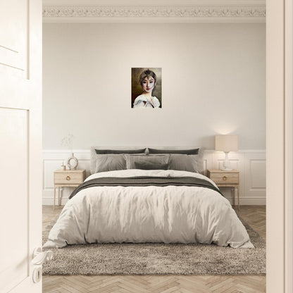 Yuan, Brushed Aluminum Print