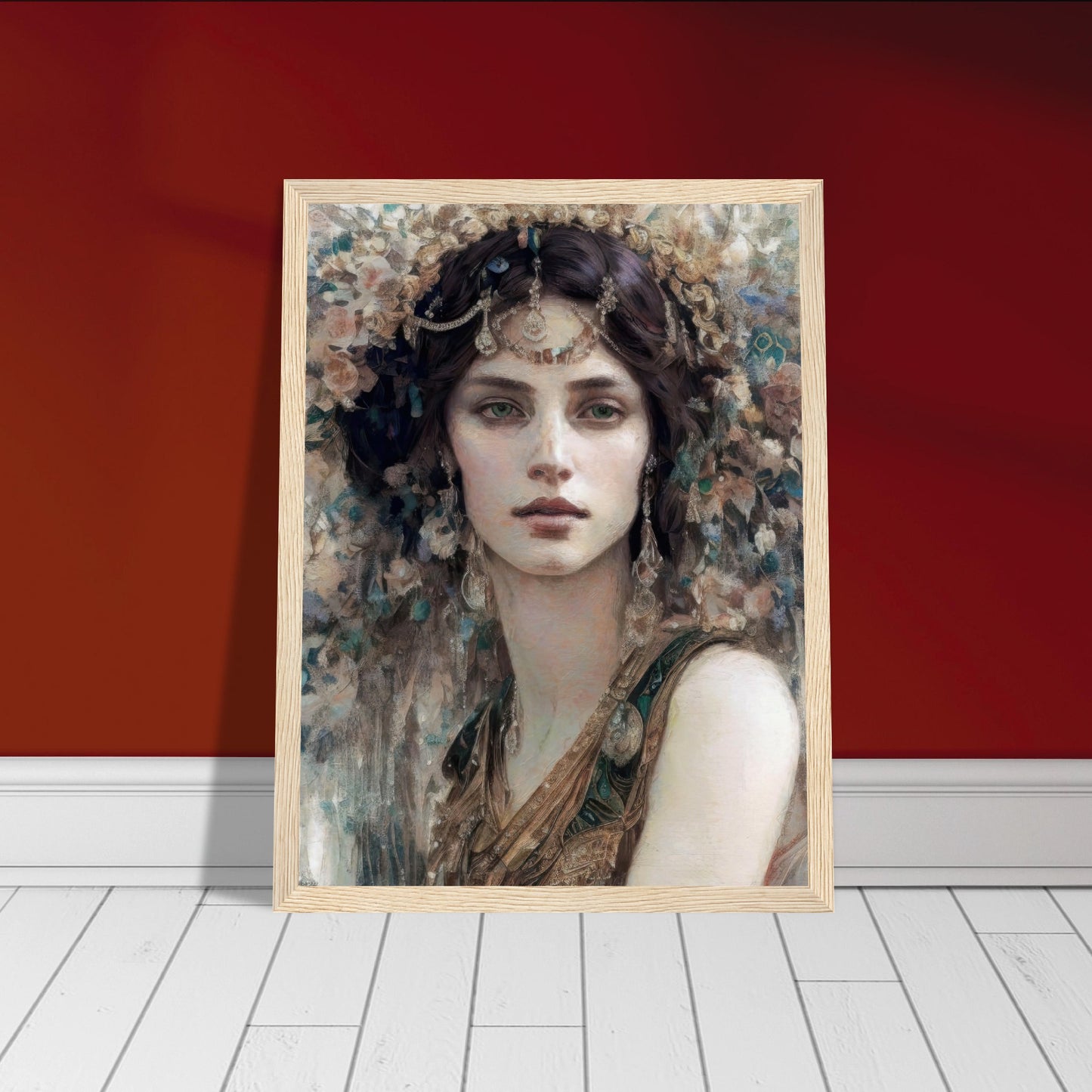Anais, Museum-Quality Matte Paper Wooden Framed Poster