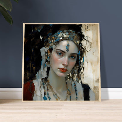 Daria2, Museum-Quality Matte Paper Wooden Framed Poster