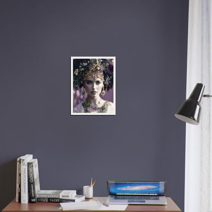 Lea, Museum-Quality Matte Paper Wooden Framed Poster