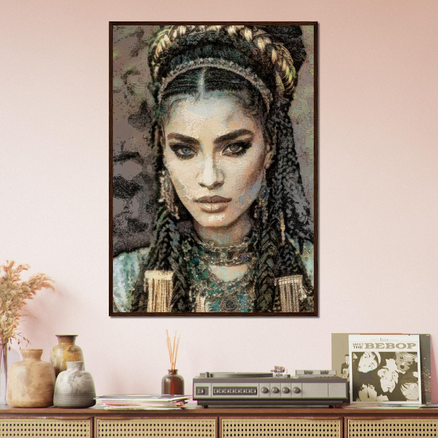 Nora, Museum-Quality Matte Paper Wooden Framed Poster