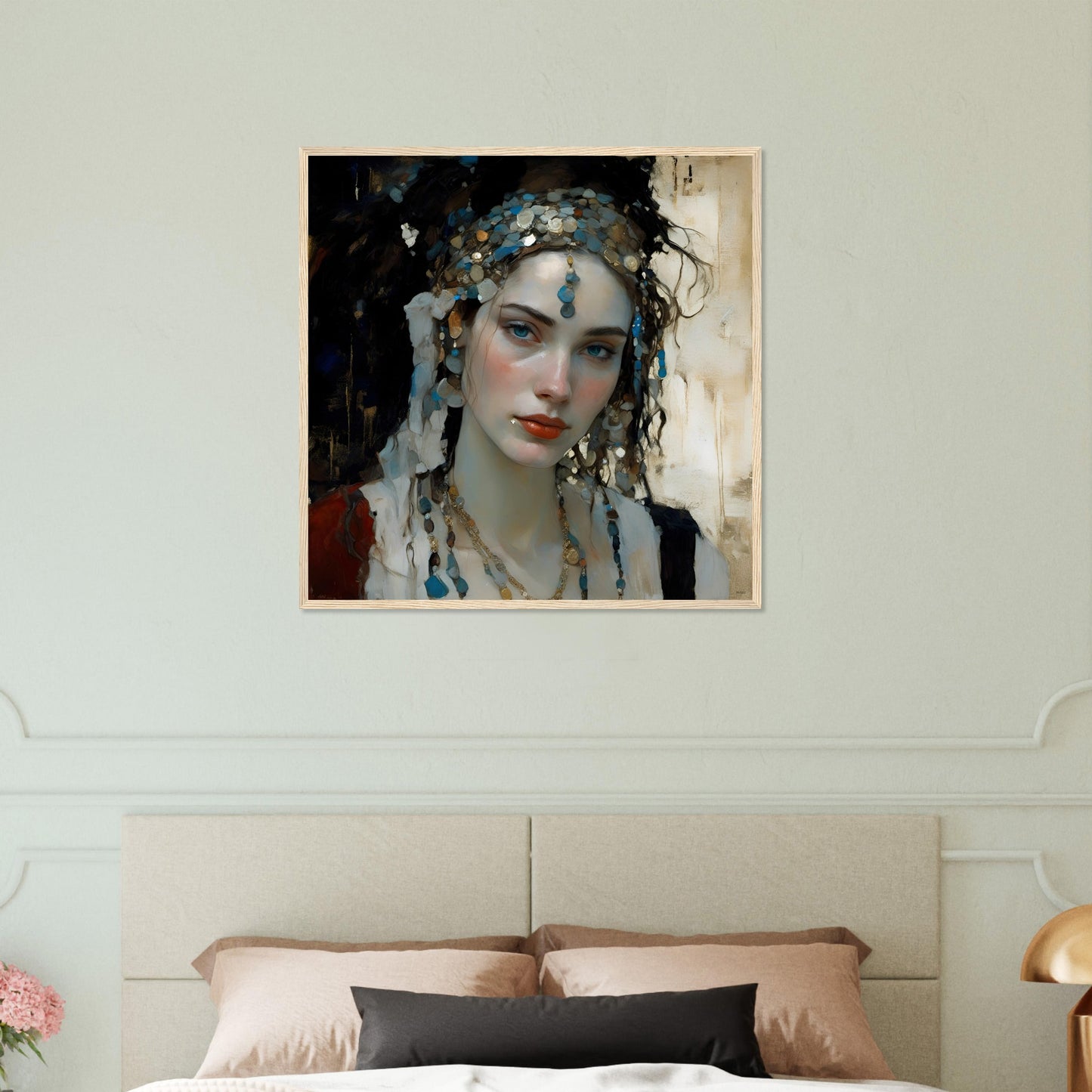 Daria2, Museum-Quality Matte Paper Wooden Framed Poster