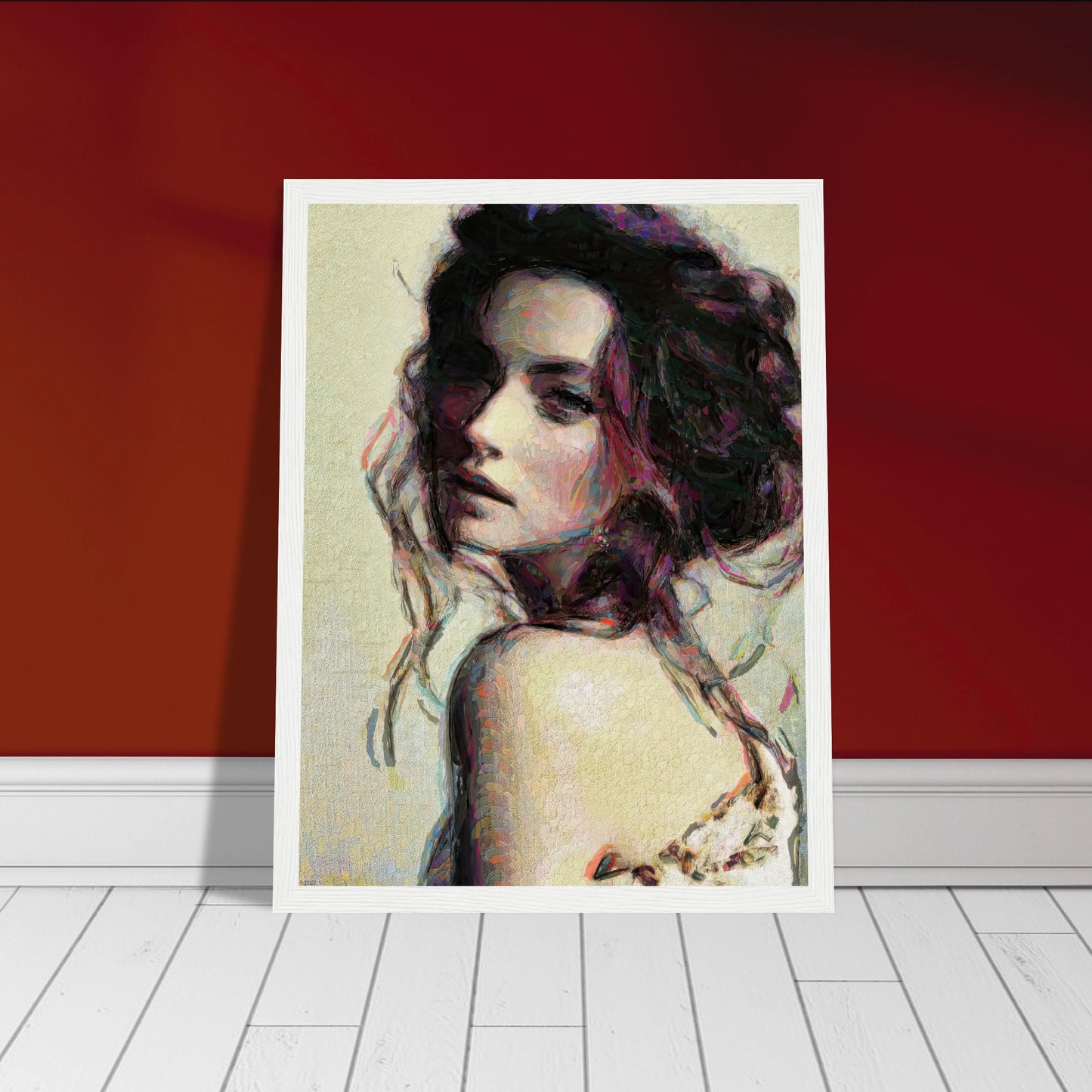 Emmy, Museum-Quality Matte Paper Wooden Framed Poster