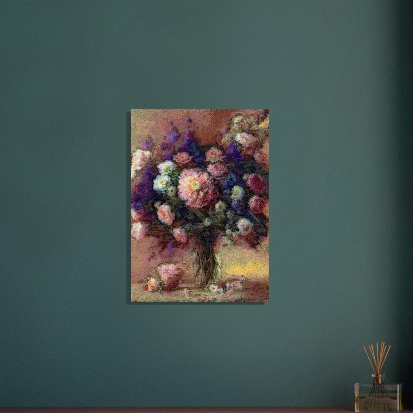 Flowers study 24, Wood Prints