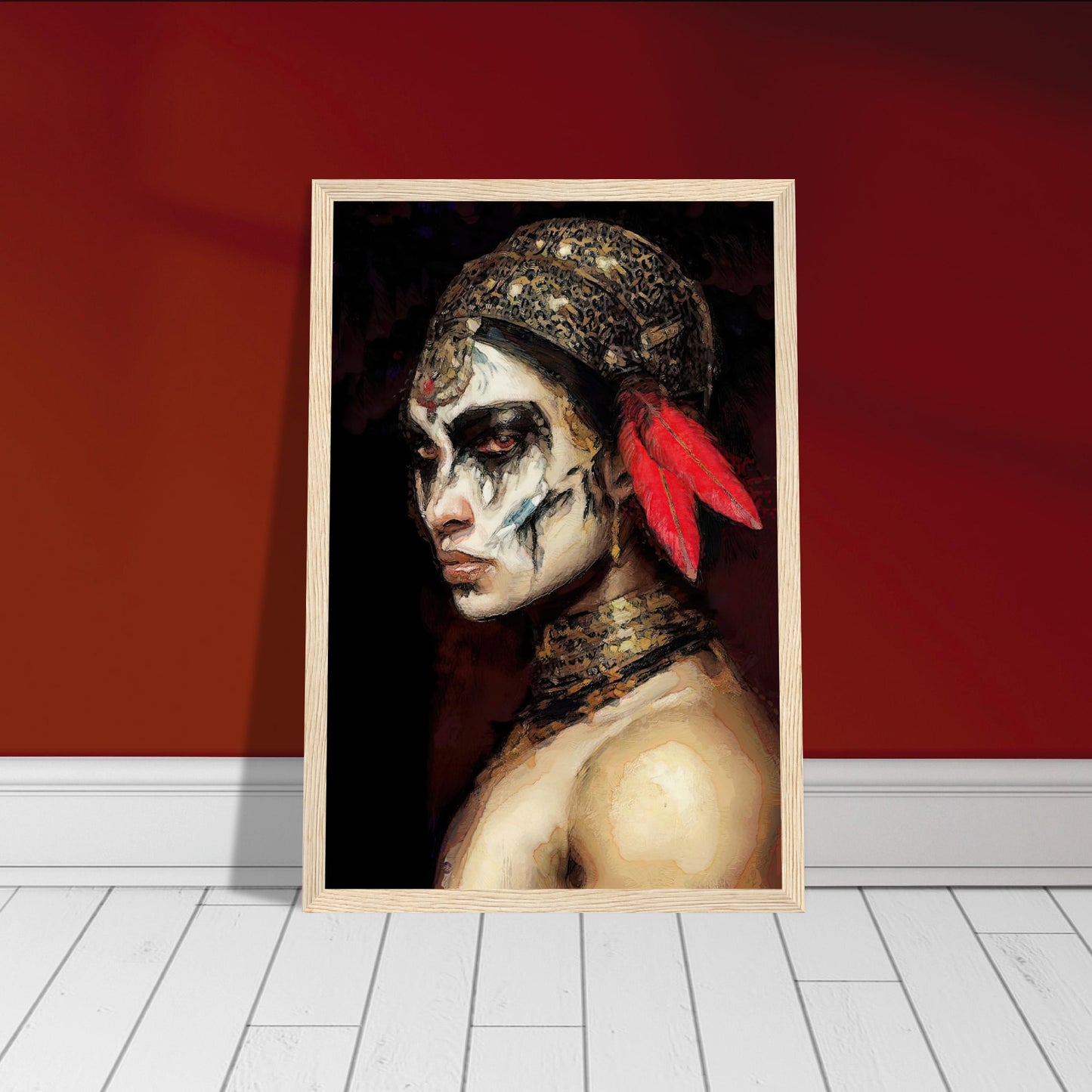 Nur, Museum-Quality Matte Paper Wooden Framed Poster