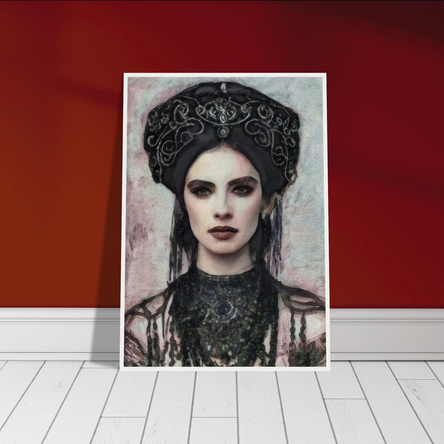 Sarah, Museum-Quality Matte Paper Wooden Framed Poster