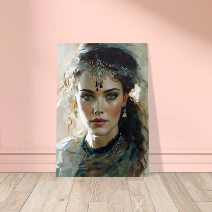 Linda, Aluminum Print