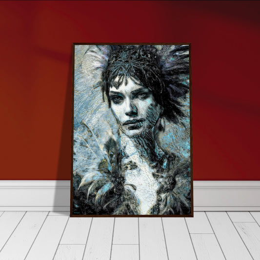 Isadora, Museum-Quality Matte Paper Wooden Framed Poster