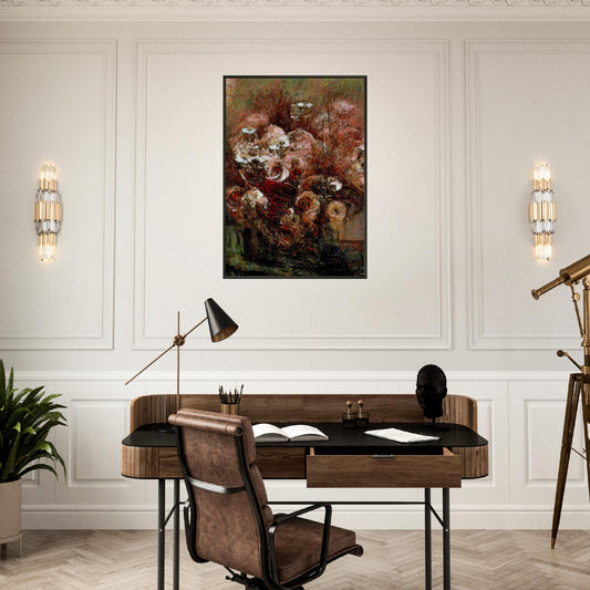 Flowers study 29, Museum-Quality Matte Paper Metal Framed Poster